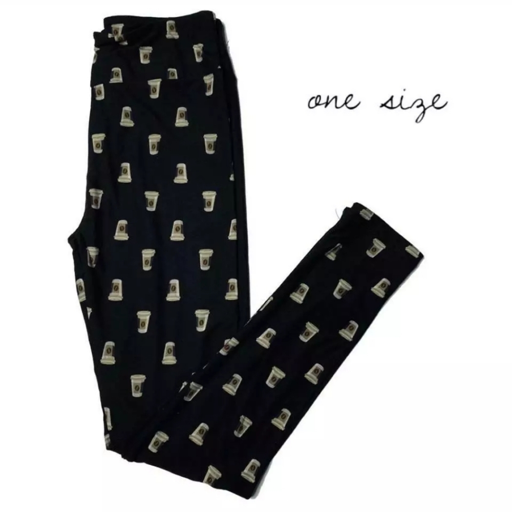 LuLaroe Coffee Leggings *rare